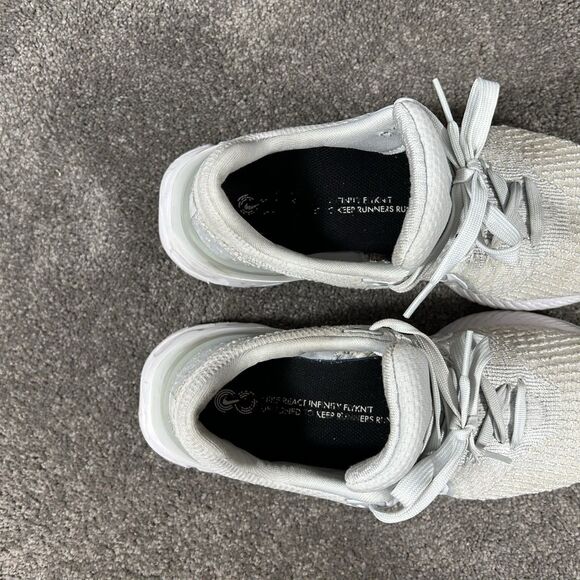 Nike React Infinity Run Flyknit 3 DD3024-004 Womens Size 9.5 Gray Running Shoes - Picture 11 of 13
